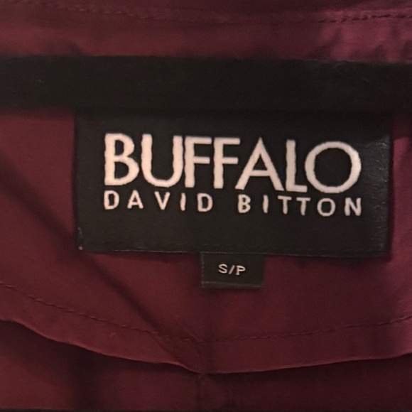 Buffalo David Bitton Utility Jacket - Maroon Size S - Picture 11 of 12
